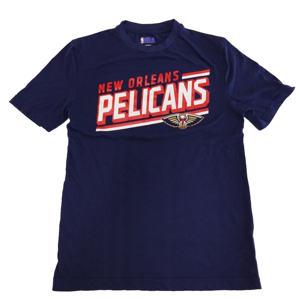 New Orleans Pelicans Shirt Men’s Small Blue Basketball Team Game Day Nola Comfy
